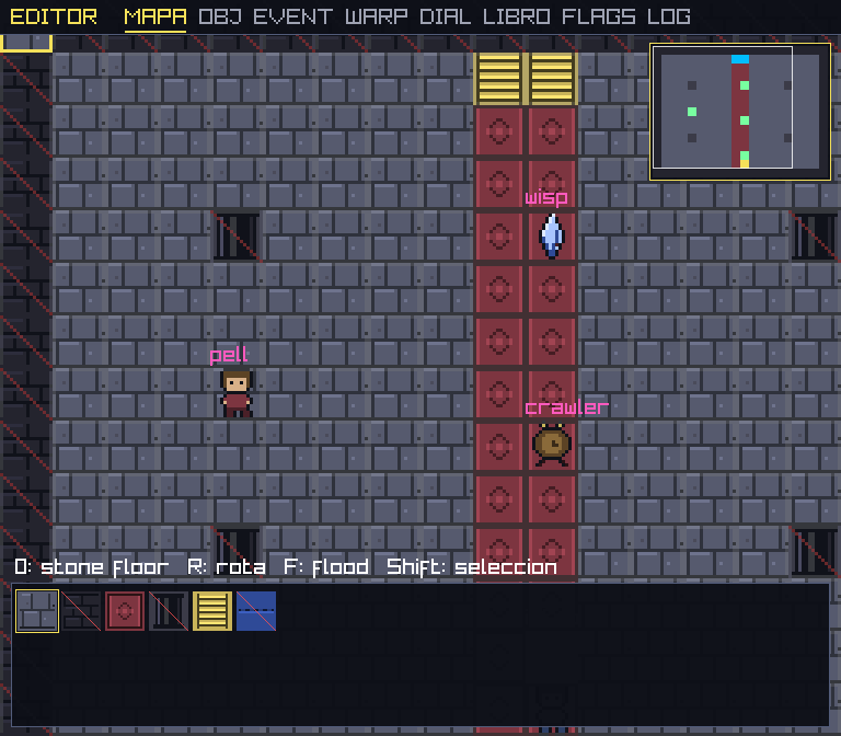In-game F1 map editor
