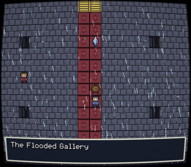 The Flooded Gallery area