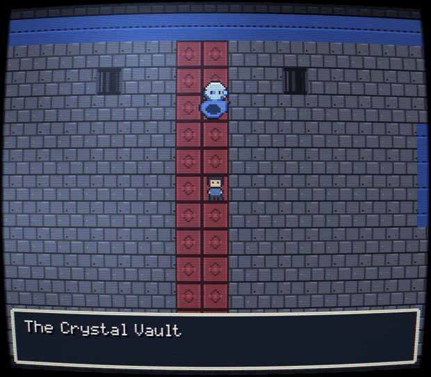 The Crystal Vault area